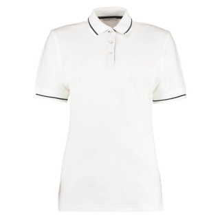 Kustom Kit K706 Ladies St Mellion Tipped Cotton Piqu Polo Shirt